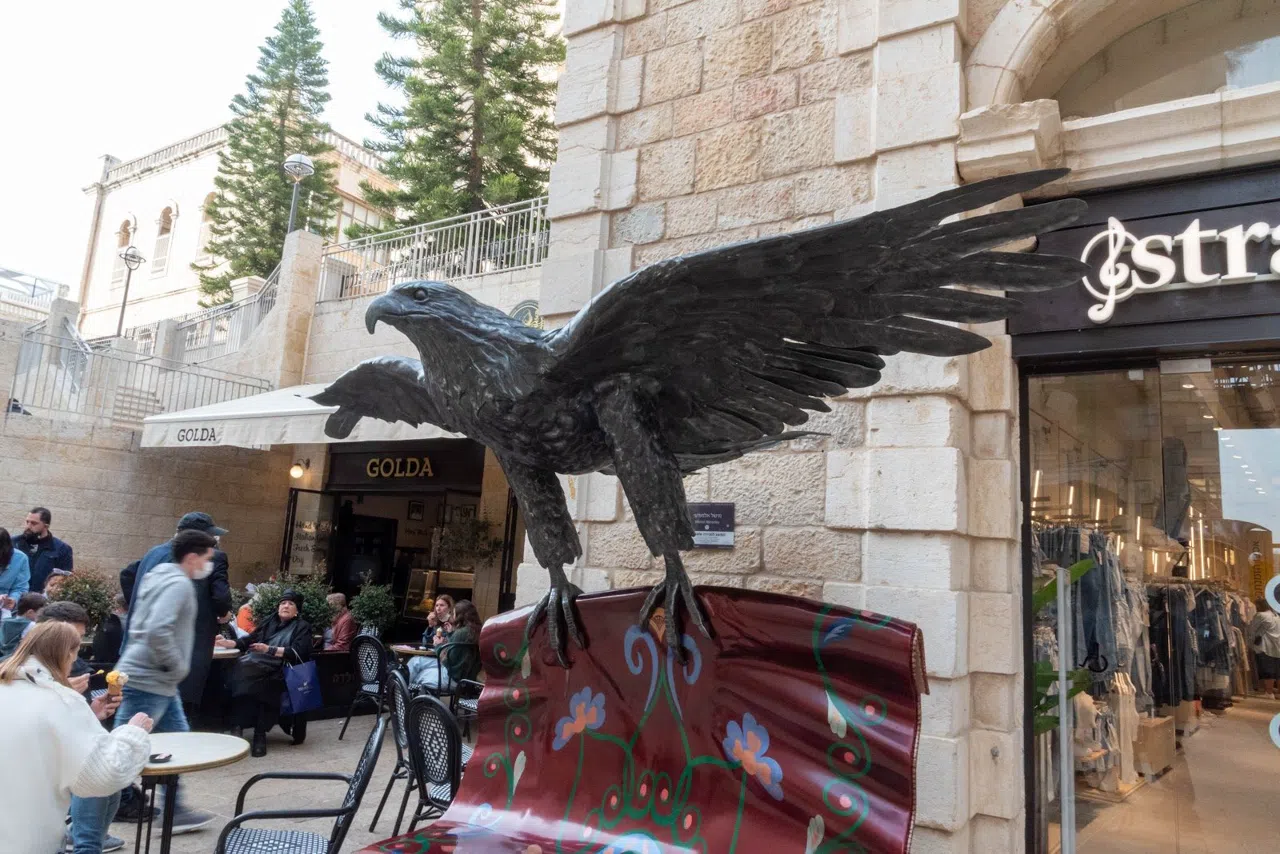 Inside the Tower of David Museum in Old Jerusalem