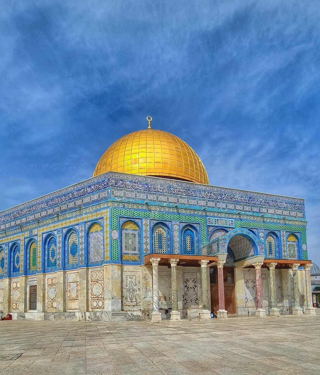 Mezquita de Al-Aqsa (Mezquita Qibli), Haram al-Sharif, Jerusalén