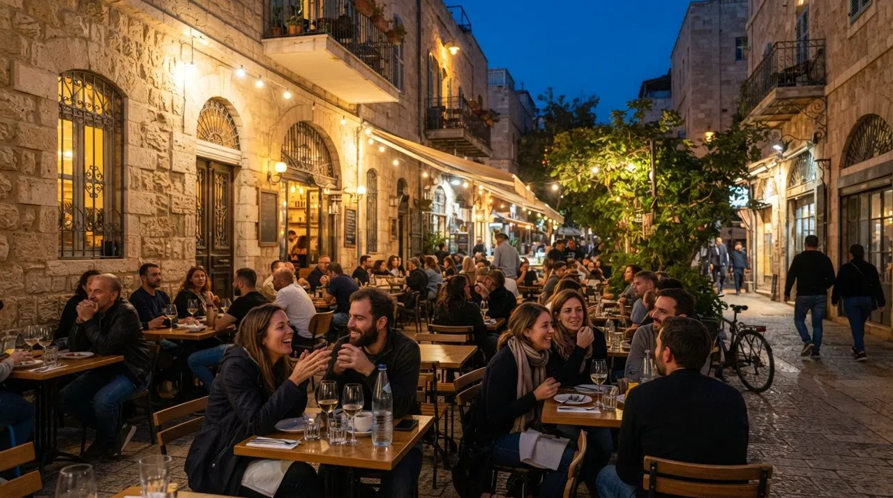 Colonia Alemana, Jerusalén: la frondosa calle gastronómica de Emek Refaim y su pasado templario