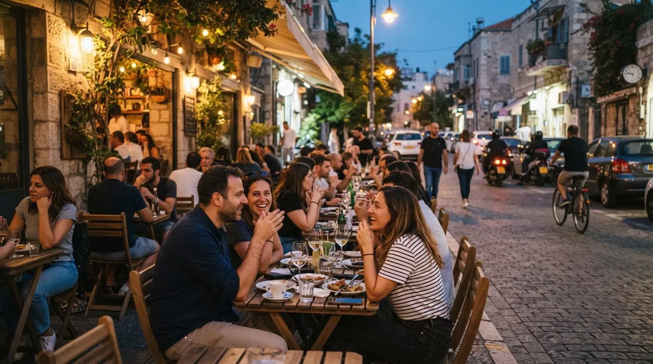 Rehavia, Jerusalén: calma Bauhaus, tumbas antiguas y la calle Aza nocturna