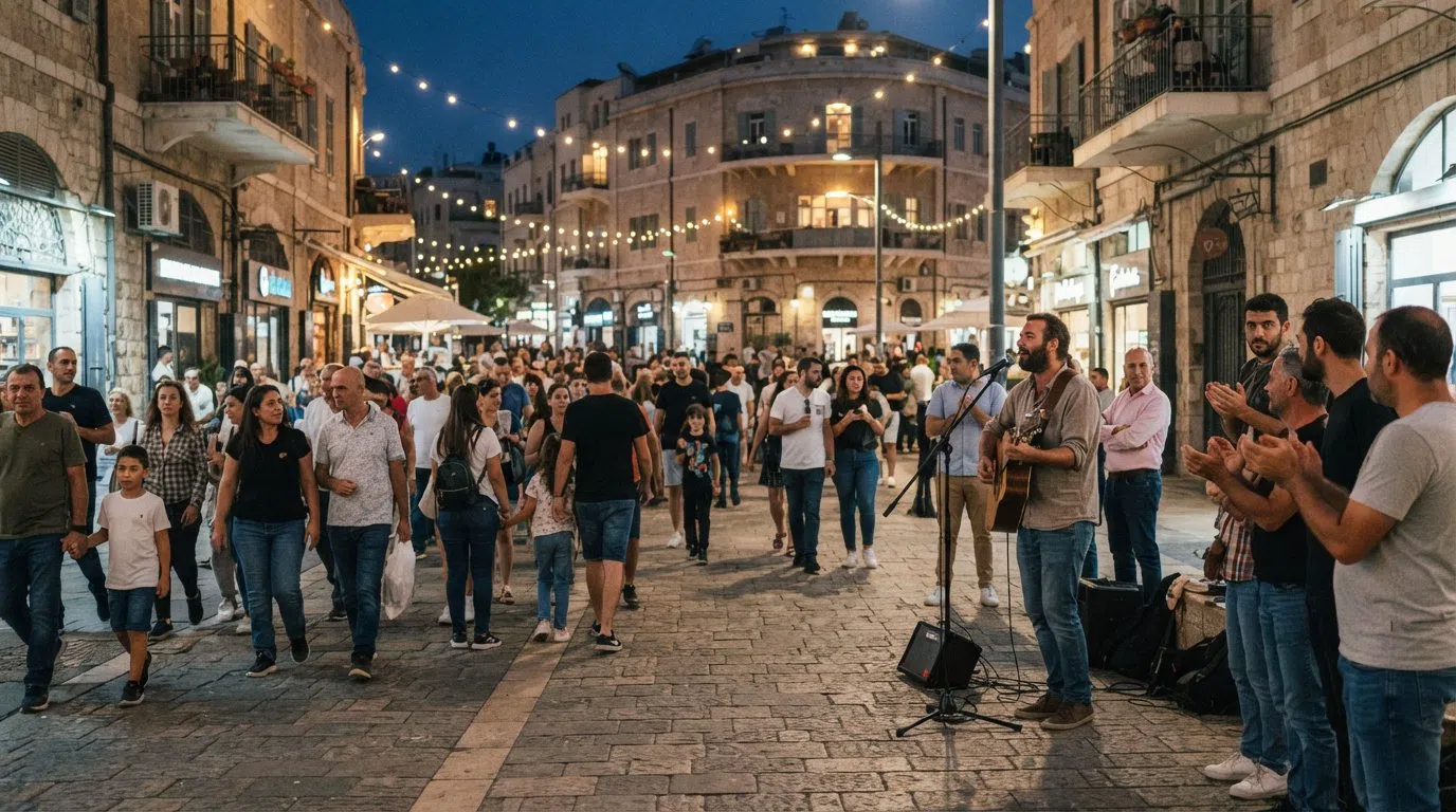 Downtown Triangle, Jerusalén: donde la ciudad se afloja el cuello