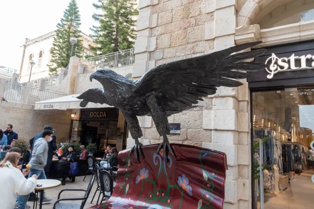 Inside the Tower of David Museum in Old Jerusalem